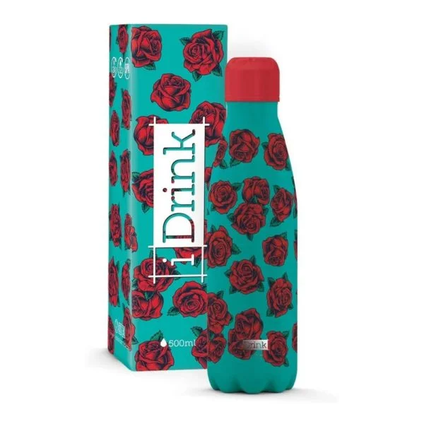 Botella Térmica Tatto Roses de Idrink