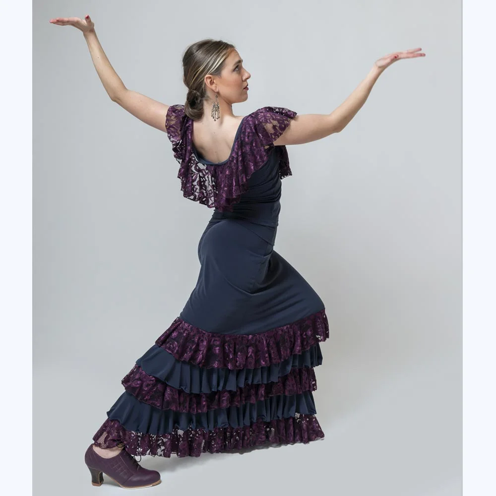 Falda de flamenco Conversano - Imagen 4