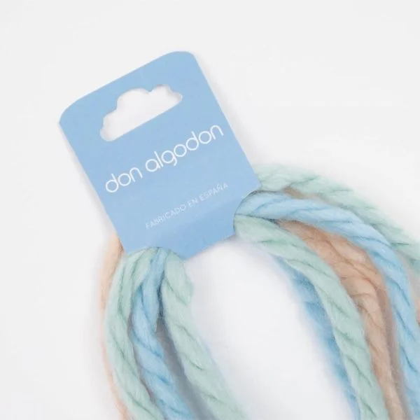 Lazos para el pelo Don Algodón Pastel