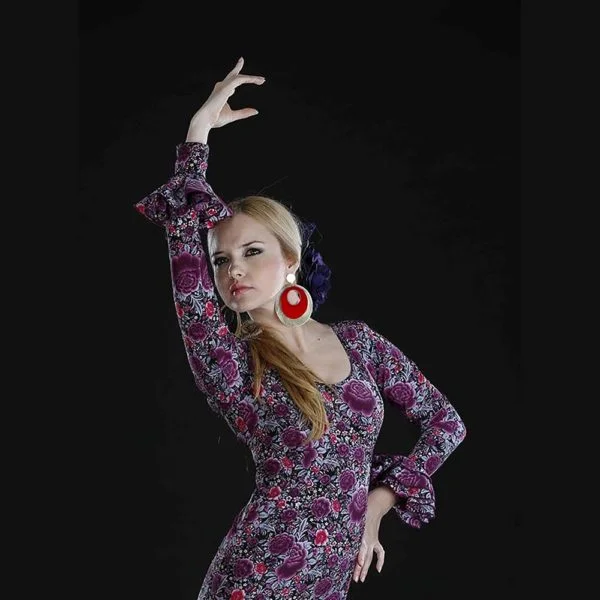 Pendientes de flamenca Alba