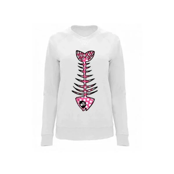 Sudadera África Pescadito Blanca
