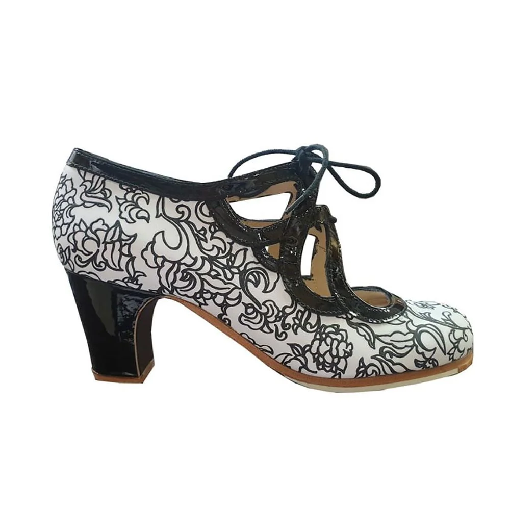 Zapato de Flamenco Jade M95 - Imagen 8