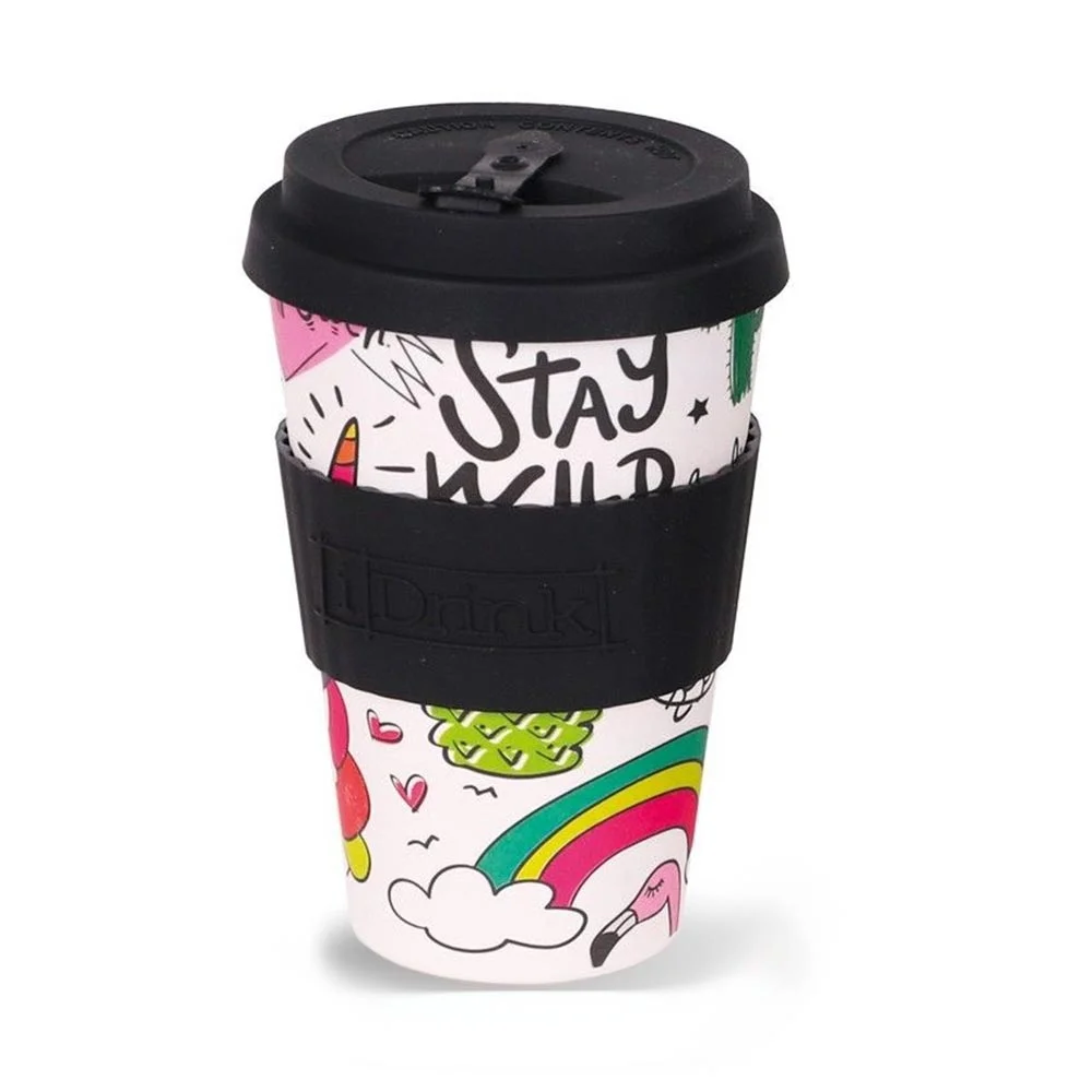 Vaso Bambú Unicornio
