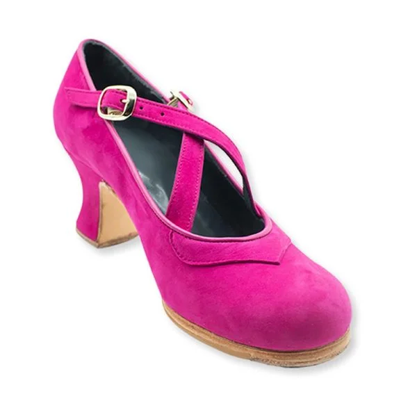 Zapato de Flamenco Correas Cruzadas