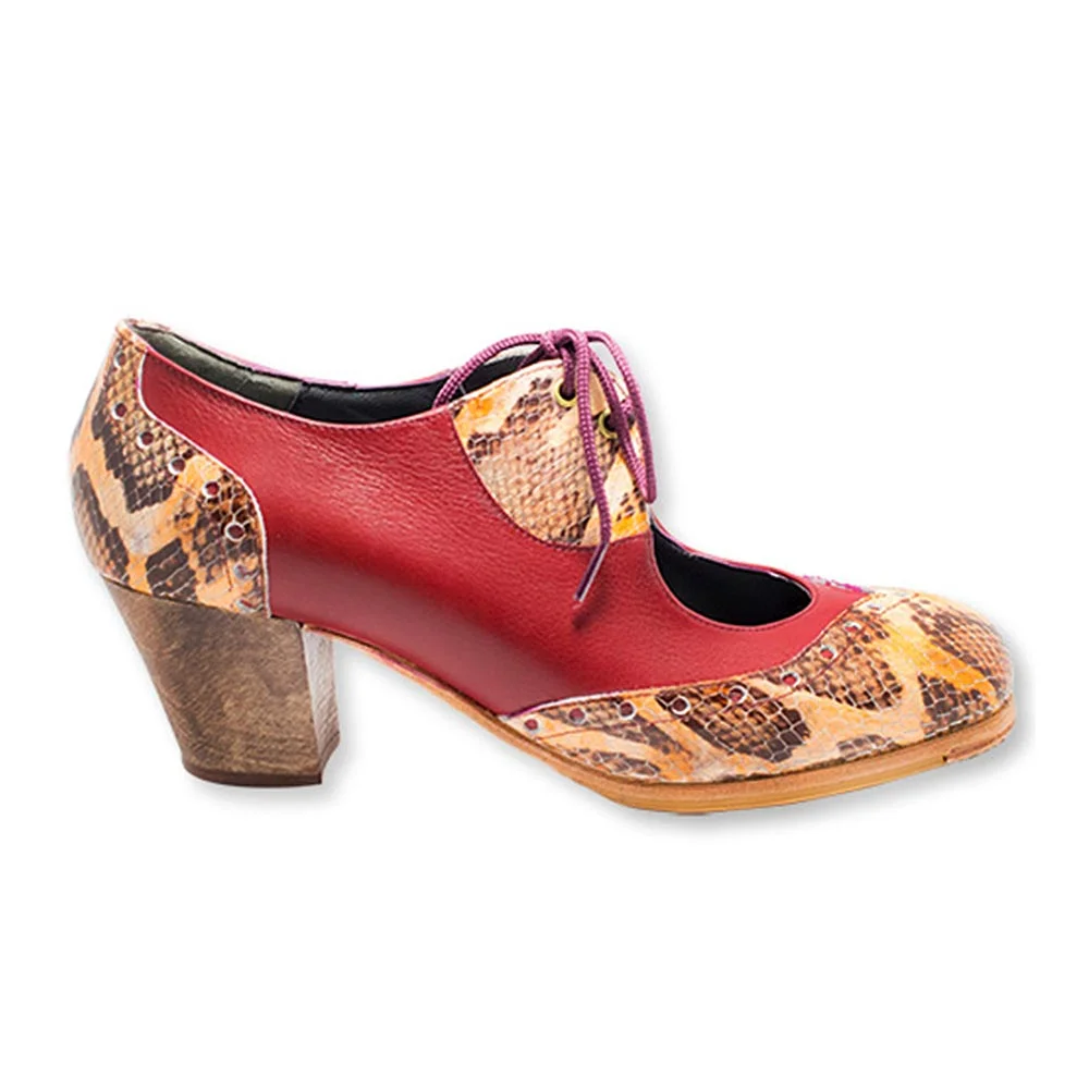 Zapato de Flamenco Fátima Canca - Imagen 4