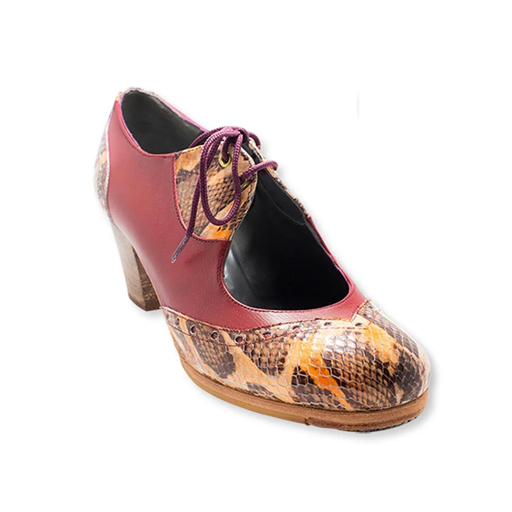 Zapato de Flamenco Fátima Canca - Imagen 3