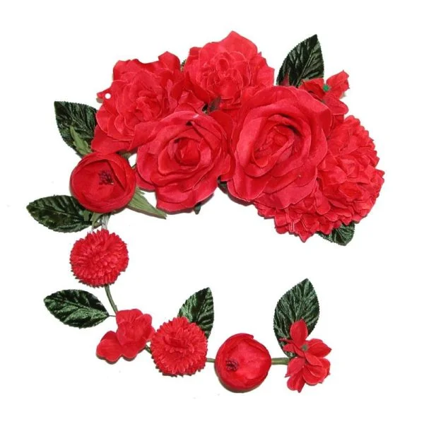 Flor Flamenca Especial Roja