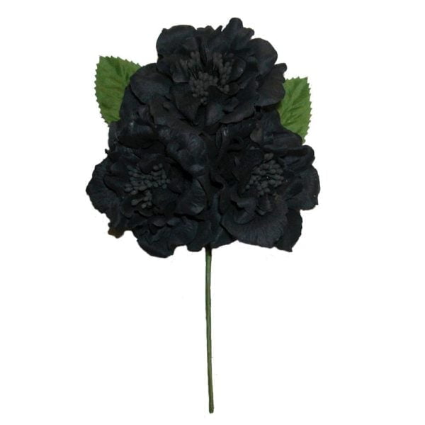 Flor Ramillete Negro