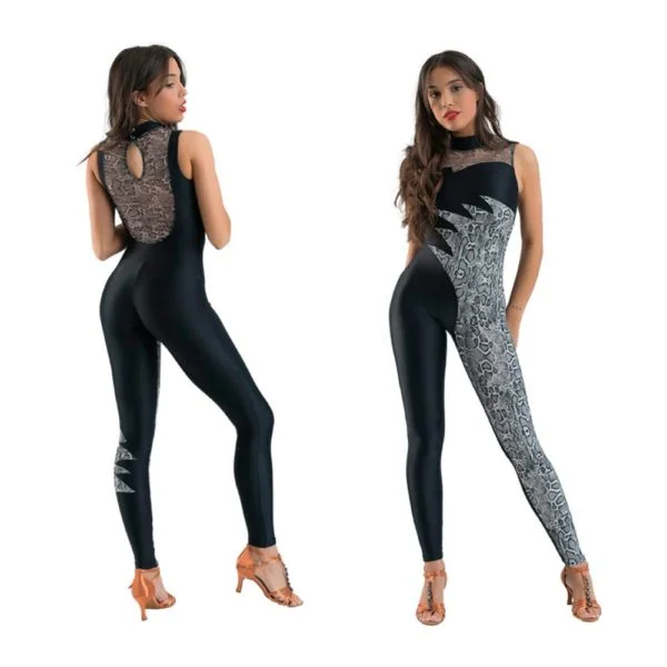 Mono Bailes latinos 3194 Mate negro Serpiente
