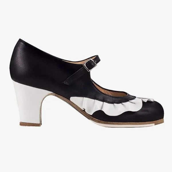 Zapato Flamenco Volante Correa