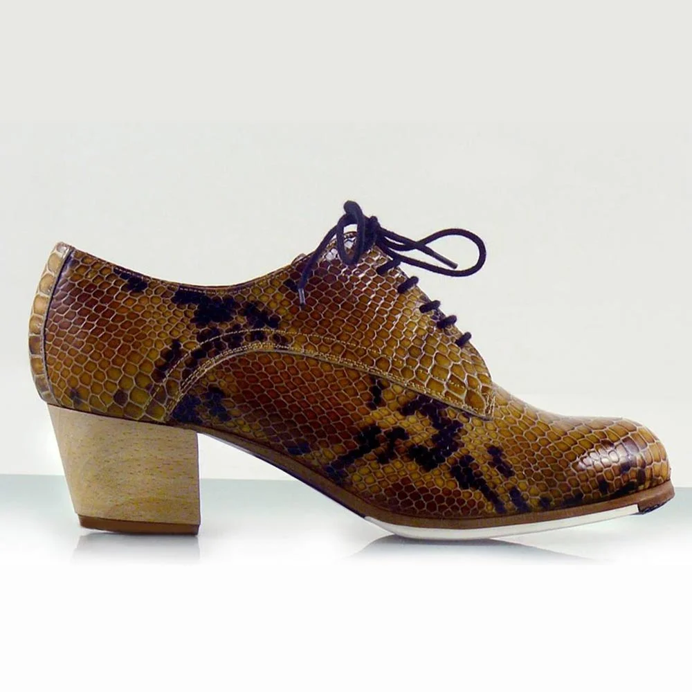Zapato Flamenco Blutcher Begoña Cervera - Imagen 5
