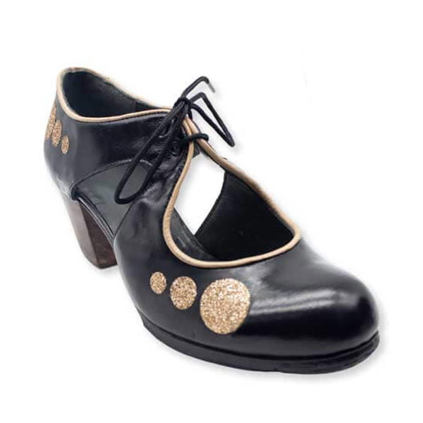 Zapato Flamenco Sandalia Glitter