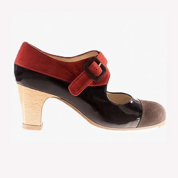 Zapato Flamenco M38 Tricolor II