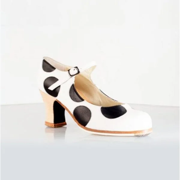 Zapato de flamenco Hebilla Lunar