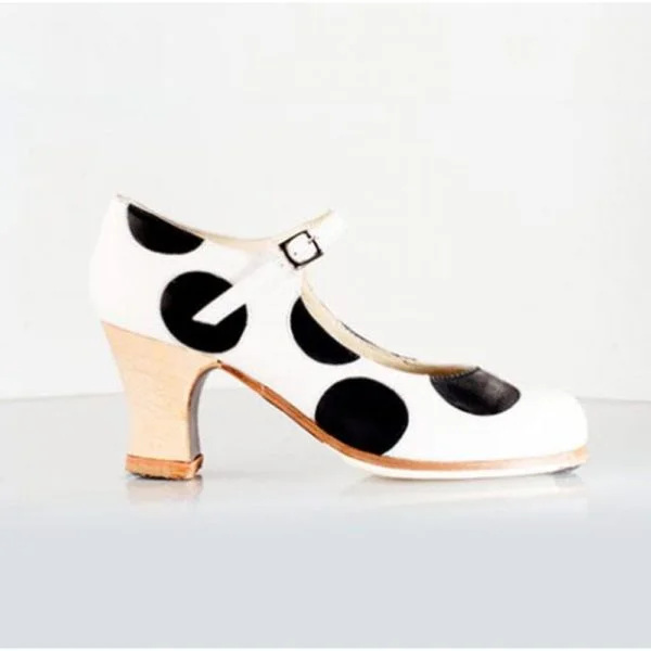 Zapato de flamenco Hebilla Lunar