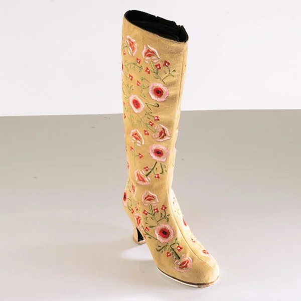 Bota de flamenco Chocolata