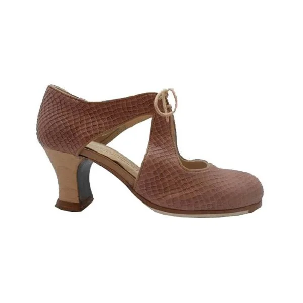 Zapato de flamenco Escote