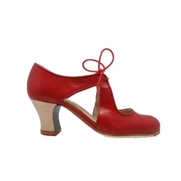 Zapato de flamenco Escote